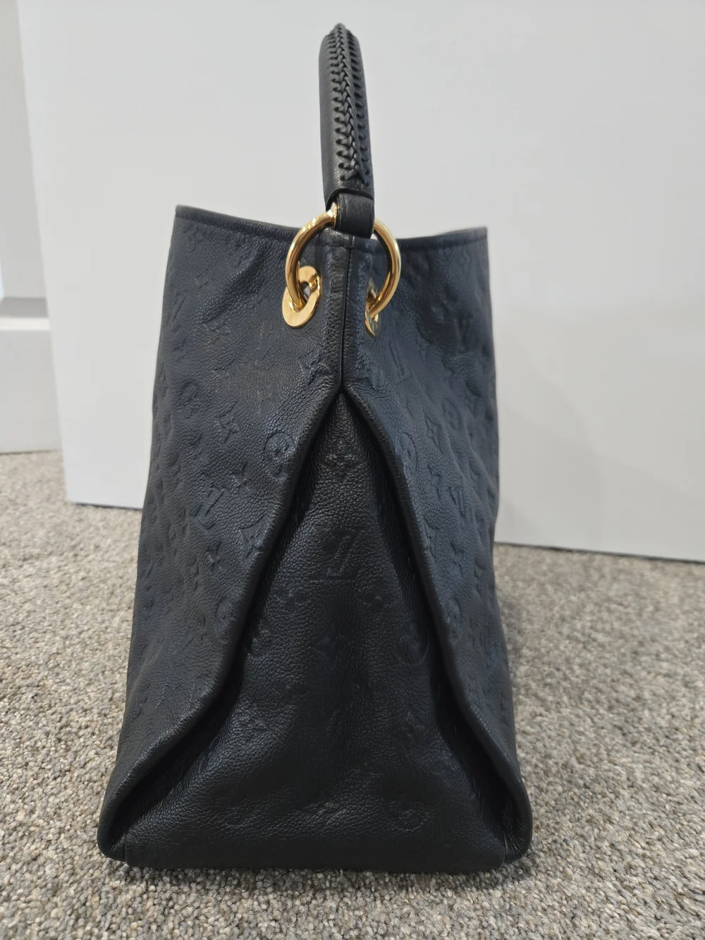 Louis Vuitton Infini Monogram Embossed Leather Top-Handle Bag
